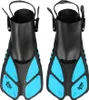 Set snorkeling ACRA 3in1, azzurro, S/M, pinne taglia 36-41, Anteprima dell’immagine prodotto 3