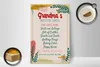 Holzschild Spruch Grandma´s Babysitting services 20x30cm Produktbild-Vorschau 2