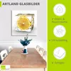 ARTland Glasbild Zitrone im Eiswürfel Größe: 50x50 cm Produktbild-Vorschau 3