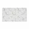 Spritzschutz Folie Küche Mosaikmuster Weiß/Silber 70 x 45 Produktbild-Vorschau 1