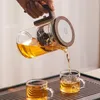 Sklenená kanvica na čaj s oddeľovačom vody a sitkom 800 ml Náhľad obrázku produktu 5