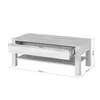 Couchtisch Kernbuche Massivholz 100x60 cm mit Schublade Produktbild-Vorschau 8