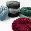 Burgunderrotes Samtdeckenkissen 40X40 Dekorativ Velvet Soft Produktbild-Vorschau 4