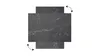 A dark marble-patterned board with arrows indicating rotation. Anteprima dell’immagine prodotto