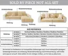 Stickte Sofabezug,90x210cm Couchbezug,4 Sitzer,Dicke Sofa Produktbild-Vorschau 4