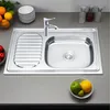 Küchenspüle Einbauspüle Spülbecken Spüle Siphon Edelstahl Produktbild-Vorschau 2