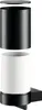 A product shot of a soap dispenser with its components separated. Voir les images du produit