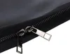 Close-up of a black document bag with a zipper. Produktbild-Vorschau