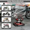 XMTECH zvedák na motorku se základní deskou 500 kg, nůžkový Náhled obrázku produktu 7