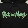 Rick and Morty Sweater Spacecruiser Pullover Hoodie Schwarz Produktbild-Vorschau 6