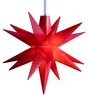DT Dekostern - 8cm ROT - Innen - LED - Batteriefach Produktbild-Vorschau 1
