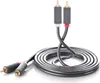 Câble 2Rca (Cinch) vers 2Rca (Cinch) Ugreen Av104 3M (Noir) Voir les images du produit 3