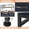 Collage of close-up images highlighting features of a fabric drawer storage unit. Náhled obrázku produktu