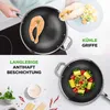 Padella wok NutriChef, wok da 30 cm, padella wok per Anteprima dell’immagine prodotto 4