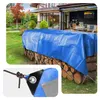 VOUNOT® 3x5m Abdeckplane 240 g/m² Wasserdicht lkw Plane mit Produktbild-Vorschau 5