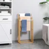 HOMCOM Handtuchhalter Freistehender Handtuchständer Produktbild-Vorschau 2