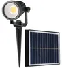 Zwarte solar-spike-lamp - IP65 - 2W - 40 lumen - 3000K Productafbeelding-voorbeeld 2
