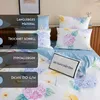 Bettwäsche Set mit Bettlaken, Lux Satin, 100% Baumwolle, Produktbild-Vorschau 2