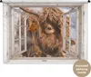 MuchoWow® Wandteppich Wandbehang Scottish Hochlandrind - Produktbild-Vorschau 1