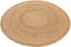Juteteppich Nele Beige handgewebt aus Jute Ø 60 cm | Produktbild-Vorschau 9