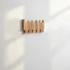 HOME DELUXE Patère PORTE - 32 x 3,5 x 15 cm, marron clair | Voir les images du produit 3