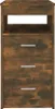 vidaXL Příborník se zásuvkami Kouřový dub 40x50x76 cm Náhled obrázku produktu 5