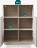 Highboard ‘Bopibobro’ mit 2 Türen 3D-Front 2 Fächer 86 x 64 Produktbild-Vorschau 8