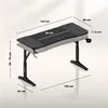 Huzaro Hero 3.6 Gaming Tisch – höhenverstellbar 140x60 cm, Produktbild-Vorschau 3