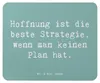 Mr. & Mrs. Panda Mauspad Spruch Hoffnung Strategie - Produktbild-Vorschau 1