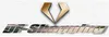 A logo and brand name are displayed against a textured background. Produktbild-Vorschau