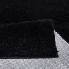 Shaggy Hochflor Teppich Wohnzimmer - 230x320 cm - Schwarz - Produktbild-Vorschau 6
