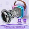 Bluetooth Karaoke Maschine mit 2 kabellosen Mikrofonen, Produktbild-Vorschau 2
