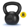 4FIZJO Gusseiserne Kettlebell 14 kg, Trainingsgewicht für Produktbild-Vorschau 6