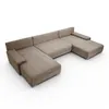 Kaiser Möbel Ecksofa, Sofa U form, Couch U form Livorno U Produktbild-Vorschau 3