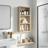 vidaXL Armoire murale de salle de bain en bois imitation Voir les images du produit 5