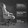 Ergonomischer Büro-Chefsessel bis 200kg, XXL breiter Sitz Produktbild-Vorschau 10