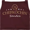Kochschürze Küchenschürze Backschürze Damen personalisierte Produktbild-Vorschau 1