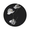 MuchoWow® Mauspad Mousepad Orchidee - Blumen - Schwarz - Produktbild-Vorschau 1