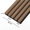 MEBANO Akustické dřevěné panely 240 x 53 cm Barva: Dub Náhled obrázku produktu 4