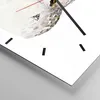 Wanduhr - Quadrat - Glasuhr - Eule Waldkauz Grafik - Produktbild-Vorschau 5