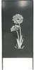 Sichtschutzwand floraworld Blume 2 90 x 180 cm anthrazit Produktbild-Vorschau 2