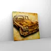 Bild auf Leinwand - Leinwandbild - Auto klassisch Limousine Produktbild-Vorschau 4