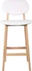 Sgabello da bar - Set di 2 - Con schienale - Legno - Anteprima dell’immagine prodotto 4