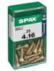 Spax Universalschrauben 4.0 x 16 mm PZ 2 - 25 Stk. Produktbild-Vorschau 2