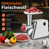 2800W Elektrischer Fleischwolf, 3in1 Multi Produktbild-Vorschau 4