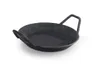 Brat- Servierpfanne Ø 20 cm Eisen mit gebogenem Hakenstiel Produktbild-Vorschau 2