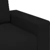 vidaXL Divano a due posti Nero 180x77x82 cm Tessuto Anteprima dell’immagine prodotto 7