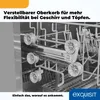 Exquisit Geschirrspüler GSP6312-030D silber | Spülmaschine Produktbild-Vorschau 9