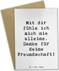 Mr. & Mrs. Panda Grußkarte Spruch Beste Freundin - Weiß - Produktbild-Vorschau 1