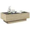 vidaXL LED-Couchtisch Sonoma Eiche 90x50x30 cm Produktbild-Vorschau 5